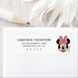 Disney's Minnie Mouse | Polka Dot Girl's Birthday Label<br><div class="desc">Invite all your family and friends to your child's Minnie Mouse birthday with these custom address labels.</div>