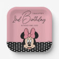 Disney's Minnie Mouse | Polka Dot Girl's Birthday Paper Plates