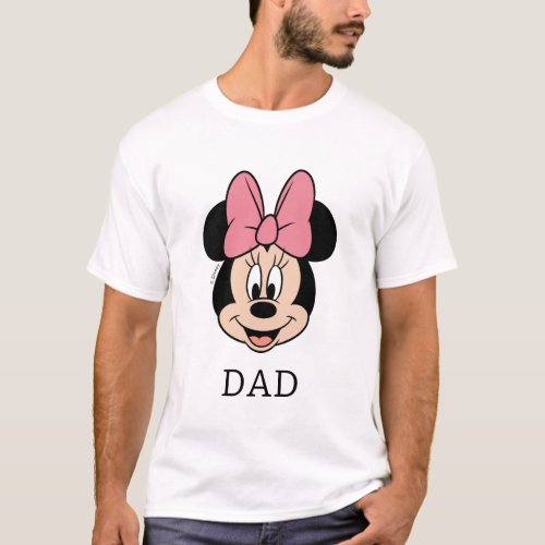 Disneys Minnie Mouse  Polka Dot Girls Birthday T_Shirt