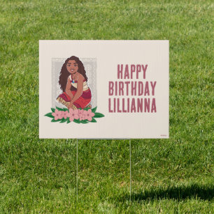 Disney's Moana Birthday Welcome Sign