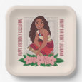 Disney's Moana Girl's Birthday Paper Plates