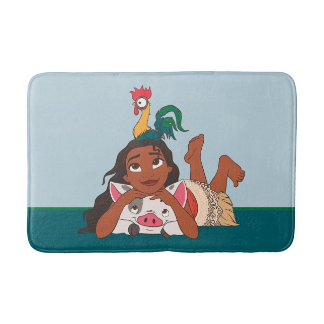 Disney's Moana | Moana & Friends Bath Mat (Front)