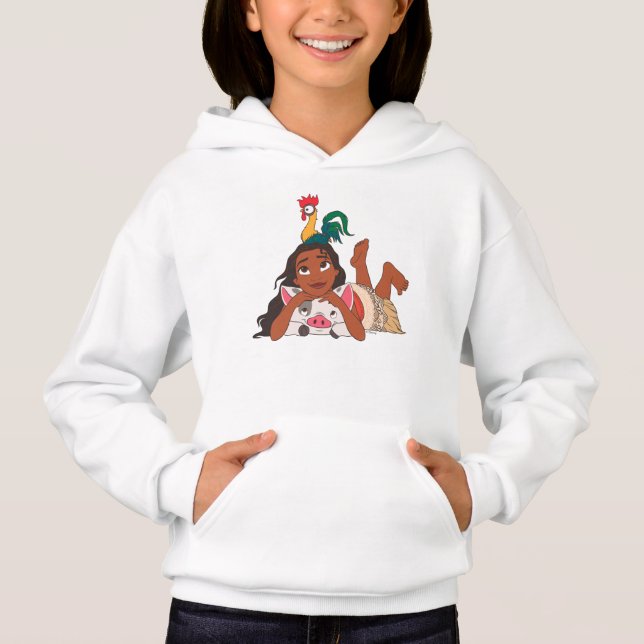 Disney's Moana | Moana & Friends Hoodie (Front)