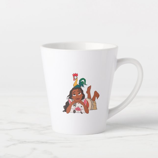 Disney's Moana | Moana & Friends Latte Mug (Right)