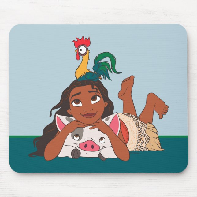Disney's Moana | Moana & Friends Mouse Pad (Front)