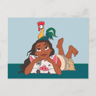 Disney's Moana   Moana & Friends Postcard