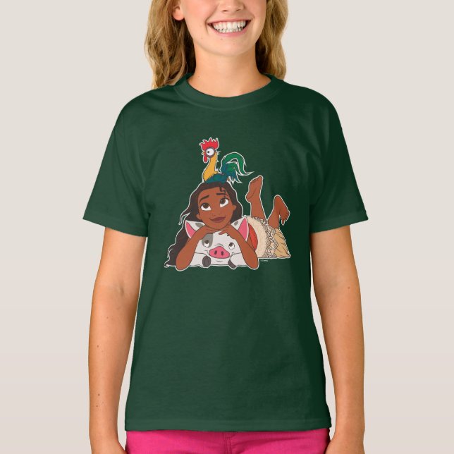 Disney's Moana | Moana & Friends T-Shirt (Front)