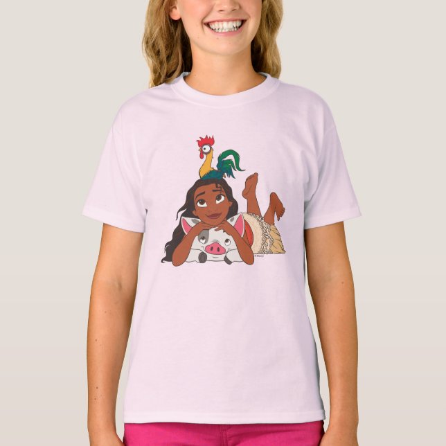 Disney's Moana | Moana & Friends T-Shirt (Front)