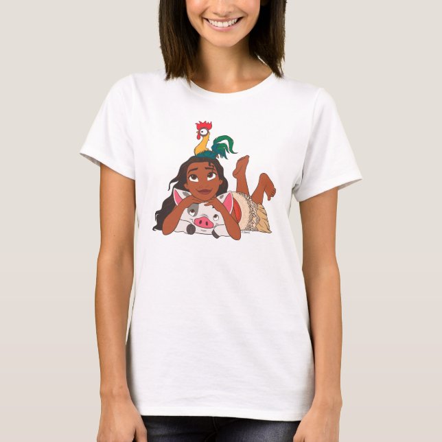 Disney's Moana | Moana & Friends T-Shirt (Front)