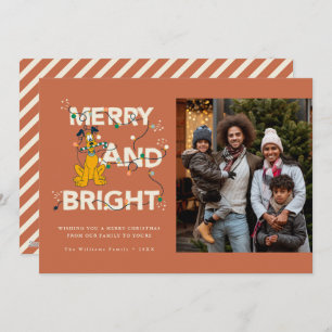 Disney's Pluto   Merry & Bright Holiday Photo