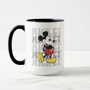 Disney's Retro Mickey Mouse Graphic Mug