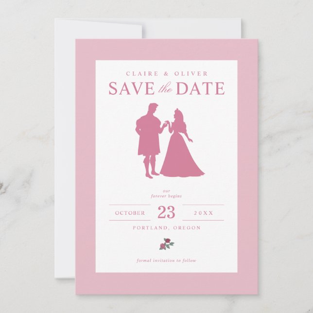 Disney's Sleeping Beauty | Save the Date (Front)