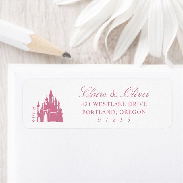Disney's Sleeping Beauty Wedding Label (Insitu)