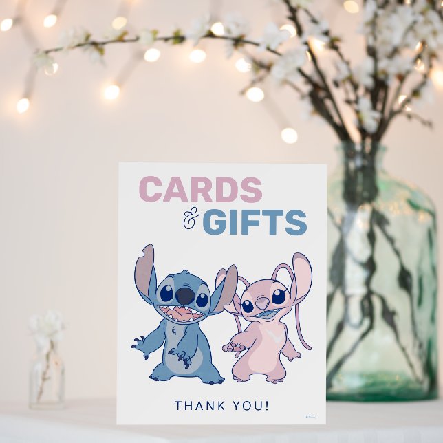 Disney's Stitch | Baby Shower - Cards & Gifts  Foam Board (In Situ (Wedding))