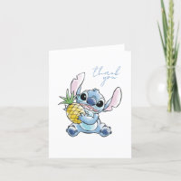 Disney's Stitch Baby Shower Thank You