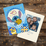 Disney's Stitch | Hanukkah Love you a Latke Photo Holiday Card<br><div class="desc">Add a playful twist to your Hanukkah greetings with Disney’s Stitch! This adorable photo holiday card features Stitch alongside the fun phrase “Love You a Latke” surrounded by menorahs, dreidels, and festive details. Showcase your favorite family photo to make this card uniquely yours. Perfect for sending warm wishes and a...</div>