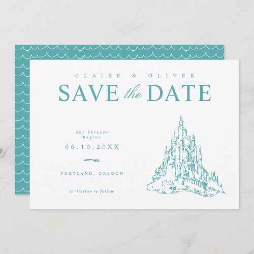 Disneys The Little Mermaid Save the Date