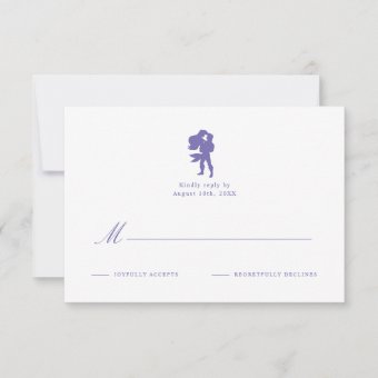Disney's The Little Mermaid Wedding RSVP | Zazzle