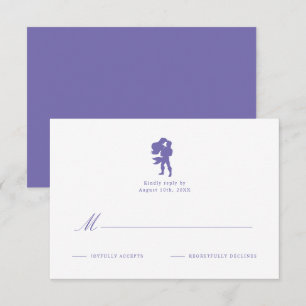 Disney's The Little Mermaid Wedding RSVP Card