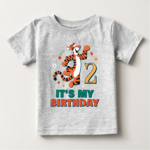 Disney's Tigger Whimsical Birthday Baby T-Shirt