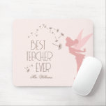 Disney&#39;s Tinker Bell - Best Teacher Ever Mouse Pad at Zazzle