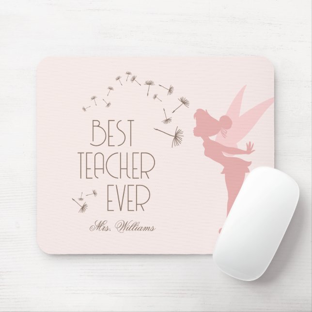Disney's Tinker Bell - Best Teacher Ever Mouse Pad (With Mouse)