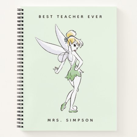 Disney's Tinker Bell | Best Teacher Ever Notebook