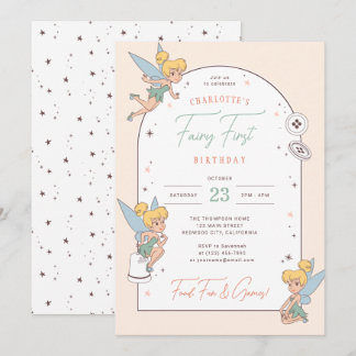 Disney's Tinker Bell | Fairy First Birthday Invitation
