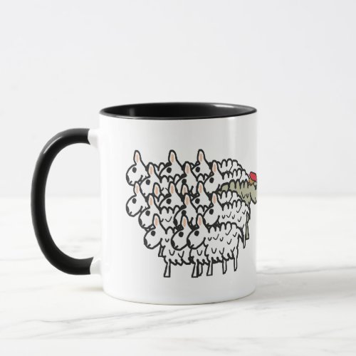 Disobey Black Sheep Mug