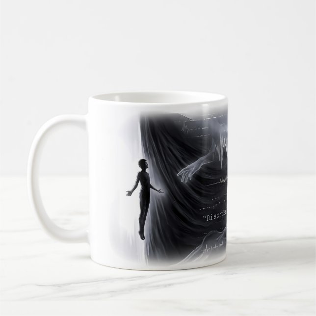Disorder — Surreal Dark Art Mug (Left)
