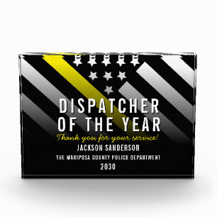 Dispatcher of the Year Employee Appreciation Acrylic Award