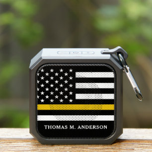 Dispatcher Personalized Thin Gold Line Bluetooth Speaker