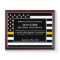Dispatcher Retirement Thin Gold Line 