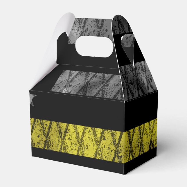 Dispatcher Thin Yellow Line Flag Favor Boxes (Front Side)