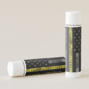 Dispatcher Thin Yellow Line Flag Lip Balm