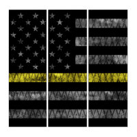 Dispatcher Thin Yellow Line Flag