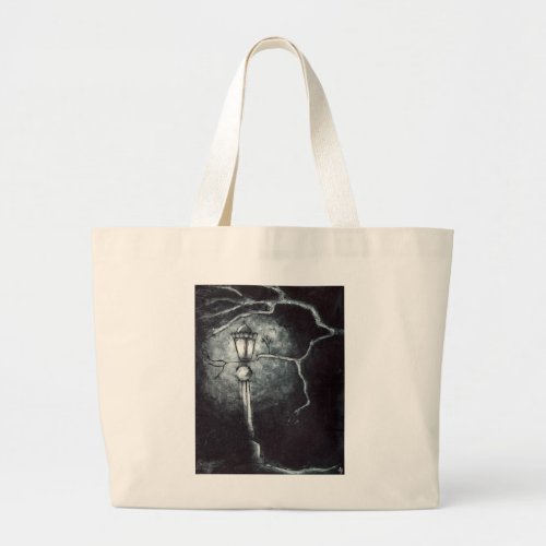 Dispel the Darkness Designs Large Tote Bag