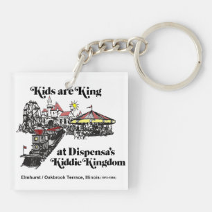 Dispensa's Kiddie Kingdom, Oakbrook Terrace Keychain