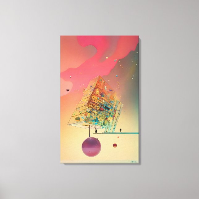 Displaced People Places Kings Canvas Print (Front)