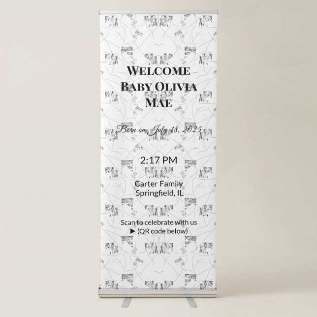 Display Banner Stand – Pull Up, Roll Up, Retractab (Front)