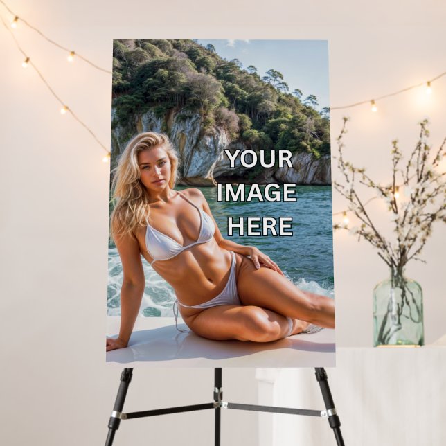 DISPLAY! 🖼️ Custom Foam Core Board (In Situ (Stand))
