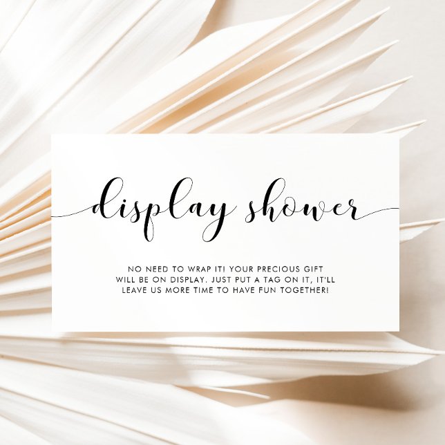 Display Shower Enclosure Card (Creator Uploaded)