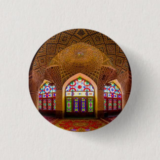 DISPLAY with respect: Religious Place of Worship Pinback Button