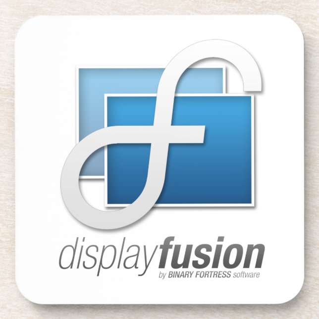 DisplayFusion Drink Coaster (Front)