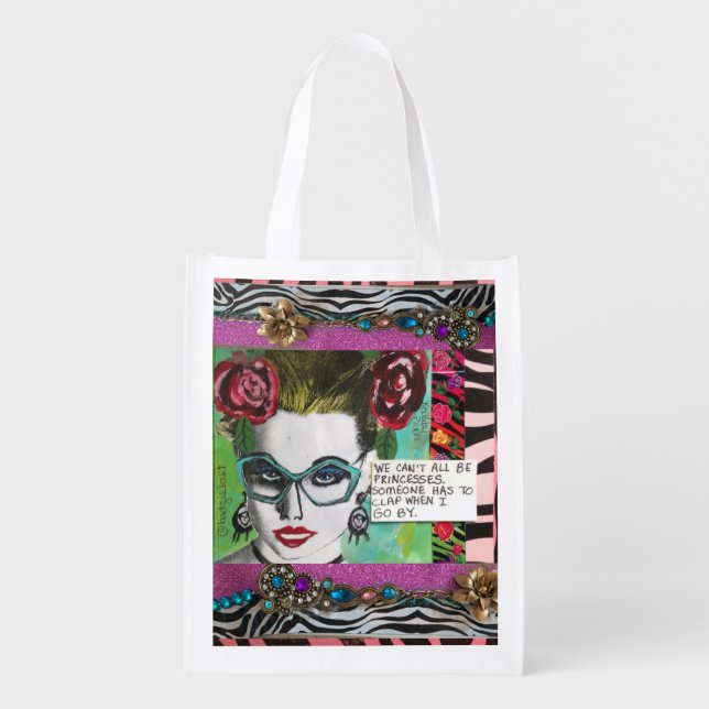 Disposable bag by Bad Girl Art (Front)