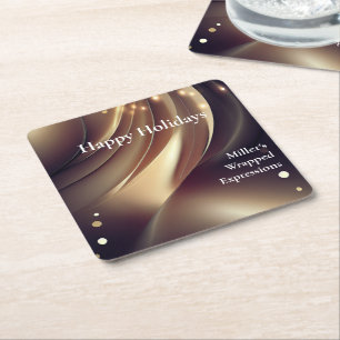 Disposable Corporate Business Paper Coaster