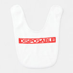 Disposable Stamp Baby Bib