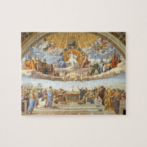 Disputation of the Holy Sacrament Raphael Sanzio Jigsaw Puzzle