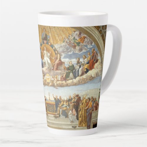 Disputation of the Holy Sacrament Raphael Sanzio Latte Mug