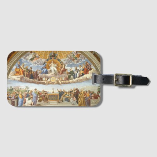 Disputation of the Holy Sacrament Raphael Sanzio Luggage Tag
